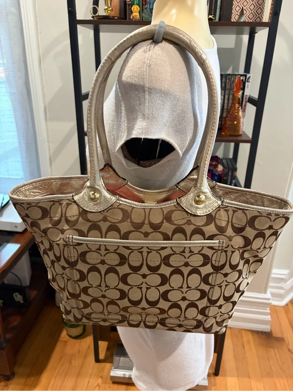 🛑 Coach Bleecker with Floral Appliqués - F16276
